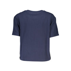 Tommy Hilfiger Blue Cotton Tops & T-Shirt