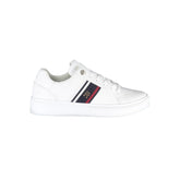 Tommy Hilfiger White Polyester Sneaker