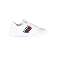 Tommy Hilfiger White Polyester Sneaker