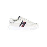Tommy Hilfiger White Polyester Sneaker