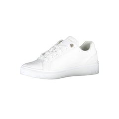 Tommy Hilfiger White Polyester Sneaker