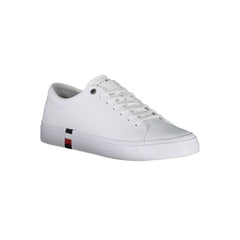 Tommy Hilfiger White Polyester Sneaker