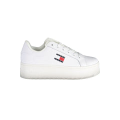 Tommy Hilfiger White Polyester Sneaker