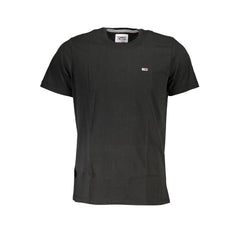Tommy Hilfiger Black Cotton T-Shirt