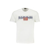 Napapijri White Cotton T-Shirt