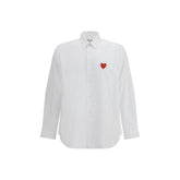 Comme Des Garçons Play Logoed cotton Shirt