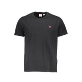 Levi's Black Cotton T-Shirt