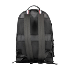 Tommy Hilfiger Black Polyester Backpack