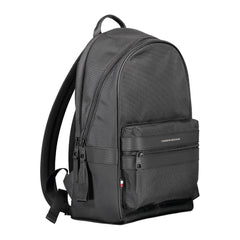 Tommy Hilfiger Black Polyester Backpack