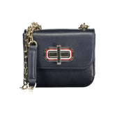 Tommy Hilfiger Blue Leather Handbag