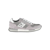 Napapijri Gray Leather Sneaker
