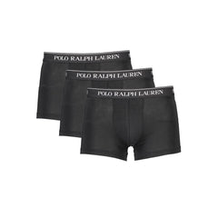 Ralph Lauren Black Cotton Underwear