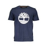 Timberland Blue Cotton T-Shirt