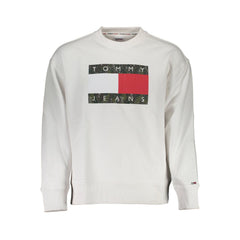 Tommy Hilfiger White Cotton Sweater