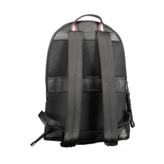 Tommy Hilfiger Black Polyester Backpack