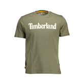 Timberland Green Cotton T-Shirt