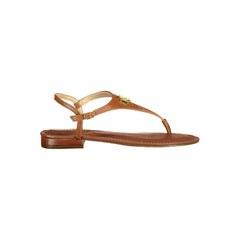 Ralph Lauren Brown Leather Sandal
