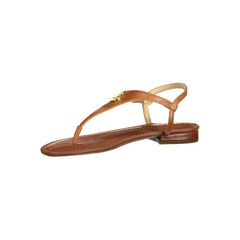 Ralph Lauren Brown Leather Sandal