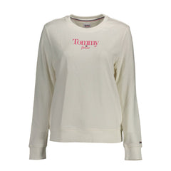 Tommy Hilfiger White Cotton Sweater