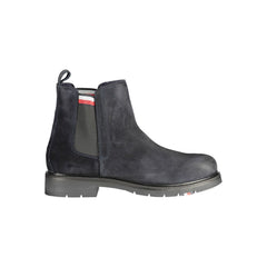 Tommy Hilfiger Blue Polyester Boot
