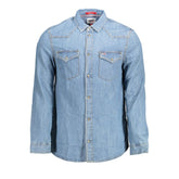 Tommy Hilfiger Blue Cotton Shirt