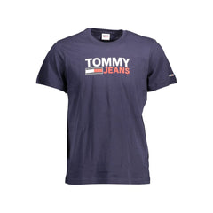 Tommy Hilfiger Blue Cotton T-Shirt