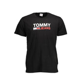 Tommy Hilfiger Black Cotton T-Shirt