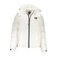 Tommy Hilfiger White Polyester Jackets & Coat