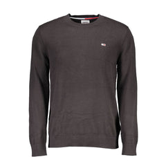 Tommy Hilfiger Black Cotton Sweater