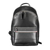 Tommy Hilfiger Black Polyester Backpack