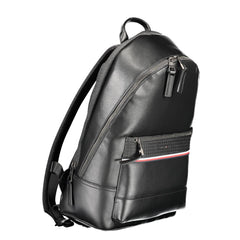 Tommy Hilfiger Black Polyester Backpack
