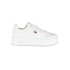 Tommy Hilfiger White Polyester Sneaker