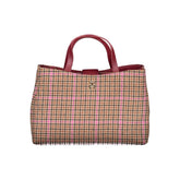 Tommy Hilfiger Red Cotton Handbag