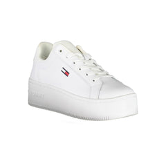 Tommy Hilfiger White Polyester Sneaker