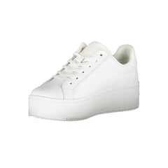Tommy Hilfiger White Polyester Sneaker