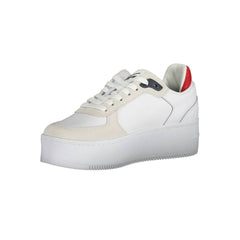 Tommy Hilfiger White Polyester Sneaker