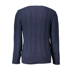 Tommy Hilfiger Blue Cotton Sweater