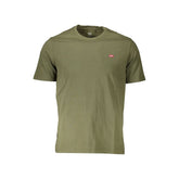 Levi's Green Cotton T-Shirt