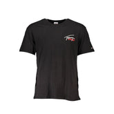 Tommy Hilfiger Black Cotton T-Shirt