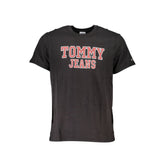 Tommy Hilfiger Black Cotton T-Shirt