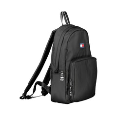 Tommy Hilfiger Black Polyester Backpack