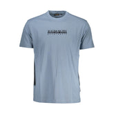 Napapijri Blue Cotton T-Shirt