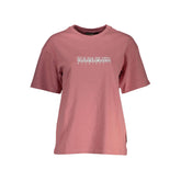 Napapijri Pink Cotton Tops & T-Shirt