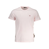 Napapijri Pink Cotton T-Shirt