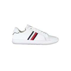 Tommy Hilfiger White Polyester Sneaker