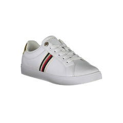 Tommy Hilfiger White Polyester Sneaker