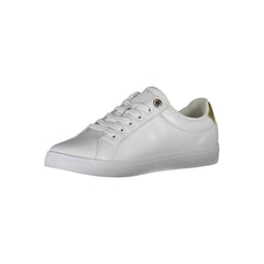 Tommy Hilfiger White Polyester Sneaker