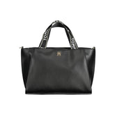 Tommy Hilfiger Black Polyester Handbag