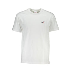 Tommy Hilfiger White Cotton T-Shirt