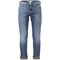 Tommy Hilfiger Blue Cotton Jeans & Pant